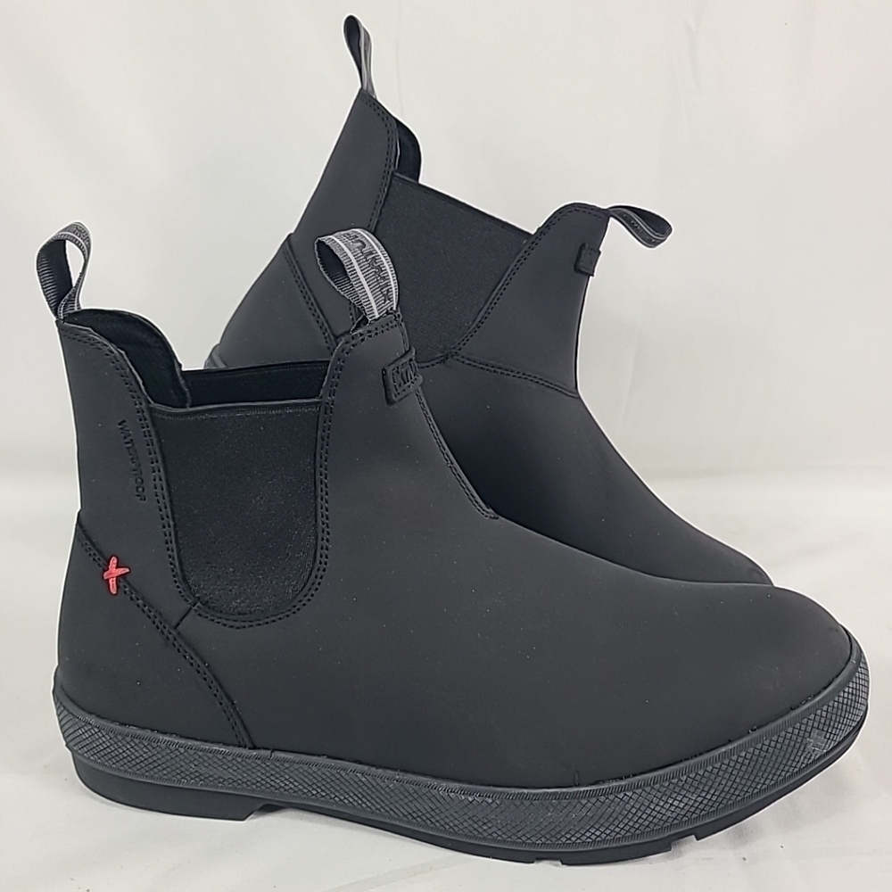 NEW XTRATUF Men's Legacy Leather Chelsea Black Boot (LCM-000-BLK) Sz 12 - Picture 1 of 9